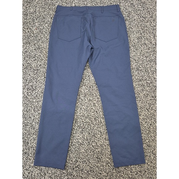 Public Rec Pants Mens 33x32 Blue Dealmaker 5 Pocket Performance Stretch - Picture 7 of 9